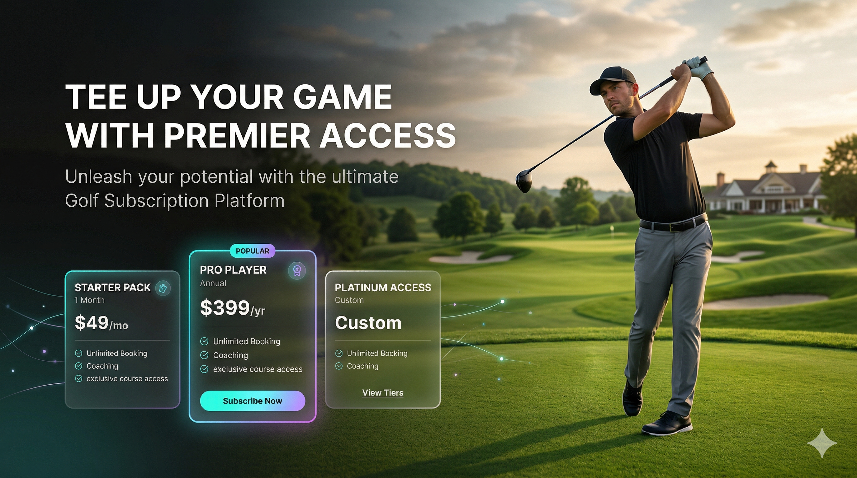 Golf-Subscription-Platform